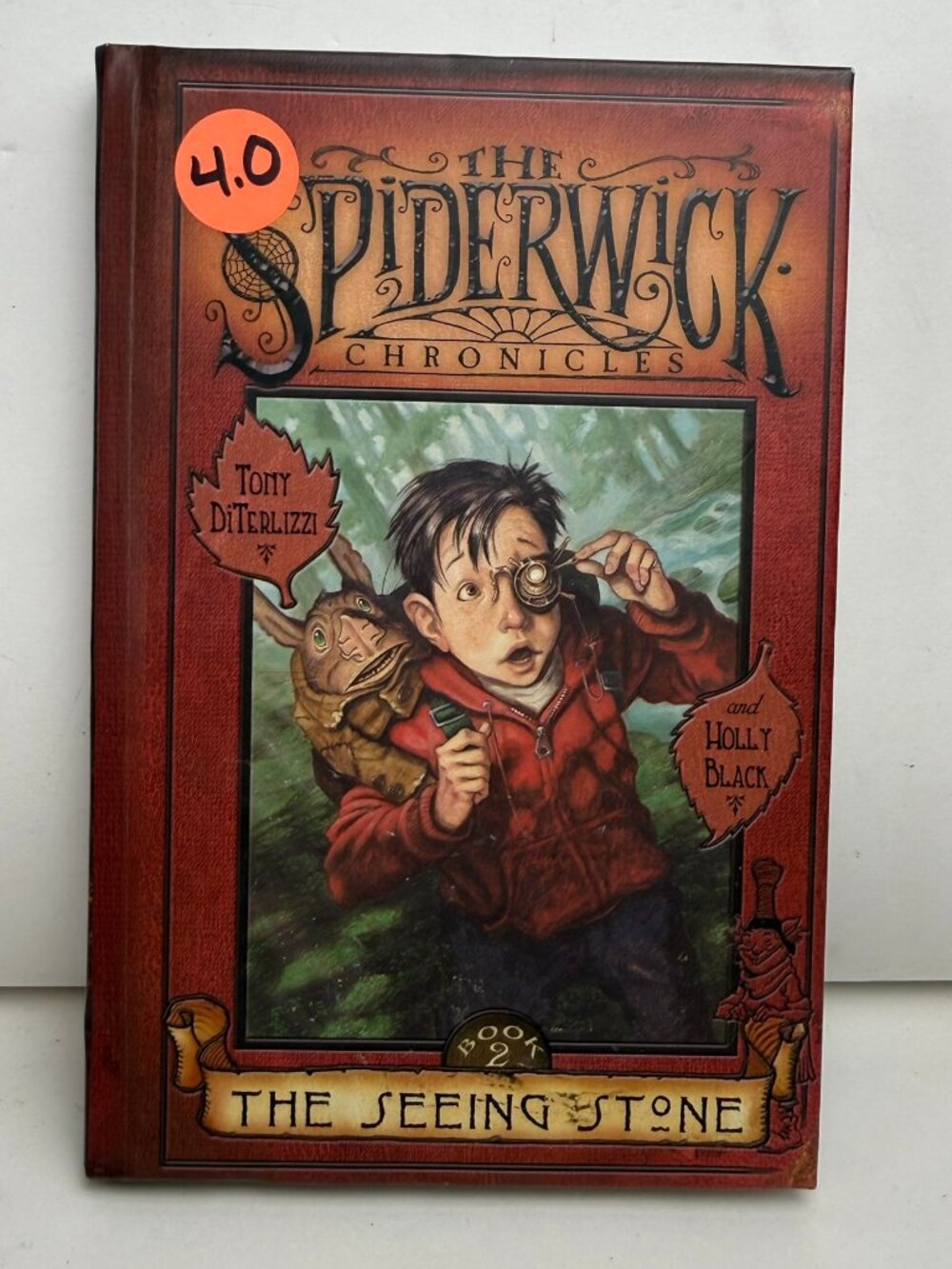 The Seeing Stone Book 2 Spiderwick Chronicles Tony DiTerlizzi ISBN 9780439597418